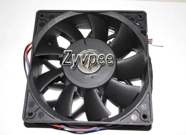 Alt view image 2 of 2 - for 120mm 12038 Zyvpee FFB1212EHE -5N31 DC12V 3.0A 3 Wires 3 Pins 12CM Case Fan