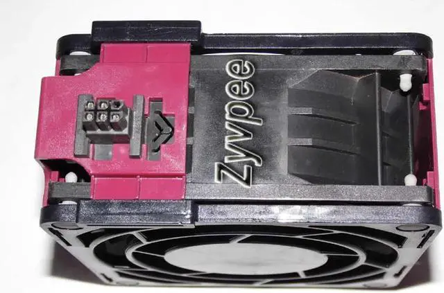 Alt view image 3 of 4 - for 90mm 9038 Zyvpee PFC0912DE -8E63 HP:492120-002 SPS:615641-001 9CM Server case fan with bracket