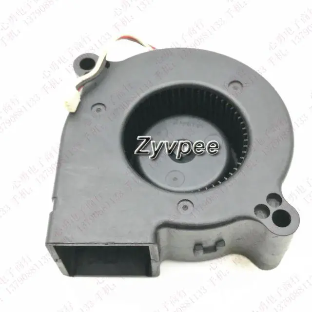 Alt view image 2 of 2 - for TOTO TYF400FJ16 D06F-12BS1 60*25mm 12Vdc 0.33A 3 wires 3 pins 6CM blower for projecor