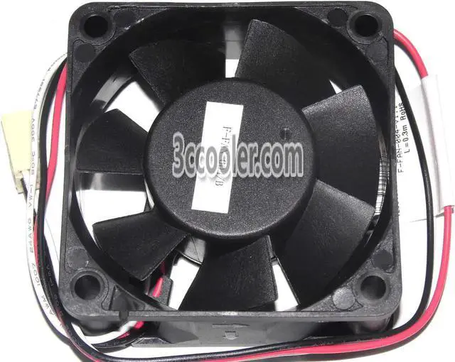 Alt view image 3 of 3 - for Original Y.S.TECH 6025 60*25mm FD126025EB 12V 0.42A 3 Wires 3 Pins Case fan 6CM CPU coole