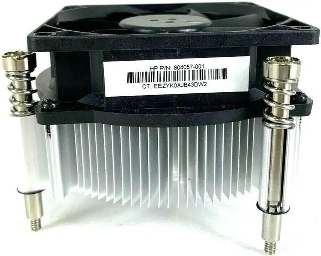 Main image of CPU Cooling Fan Replacement for HP EliteDesk 705 800 600 G2 SFF Series Desktop P/N: 804057-001 810285-001