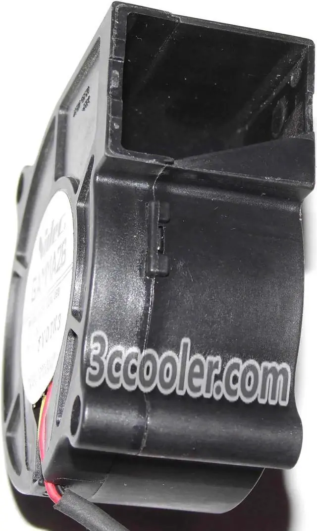 Alt view image 2 of 3 - for NIDEC GAMMA26 D05F-12BL 09B 12V 0.06A 3 Wires 3 Pins Blower 5CM CPU cooler