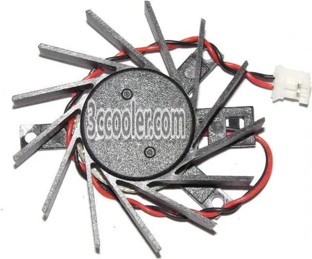 Alt view image 2 of 2 - for ADDA AD0512UB-TB1 12V 0.22A 2 Wires 2 Pins Frameless VGA fan graphics Card cooler