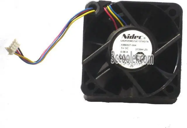 Main image of for Nidec 4015 40*15mm U40R05MS1A7-57A07A X880927-004 5V 0.08A 4 Wires 4 Pins Case Fan 4CM Cooler for Xbox One Kinect 2.0