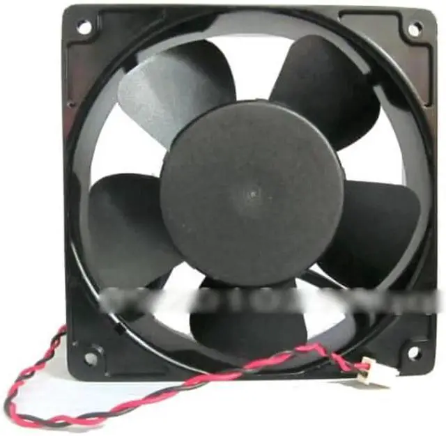 Alt view image 3 of 3 - for Original ADDA AD1224HS-F51 12038 Sleeve bearing Cooling fan with 24V 0.32A 2800RPM 105.4 CFM 46.7dB 120X120X38MM Aluminum Frame For Inverter