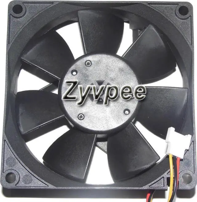 Alt view image 2 of 2 - for Original Melco 8CM 80*25mm MMF-08G24ES CP1 24V 0.13A CA1941H01 3 Wires 3 Pins Inverter Fan for YASKAWA PLC ABB