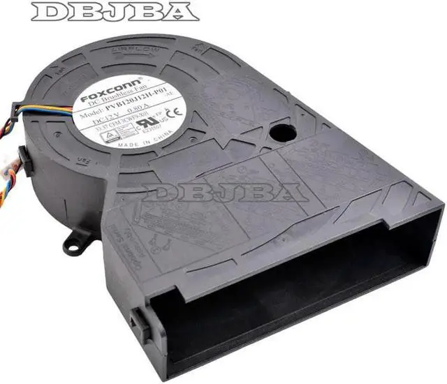 Alt view image 3 of 6 - Fan for PVB120J12H-P01 12cm DC 12V 0.80A Large air Volume Turbine Blower Projector Cooling Fan