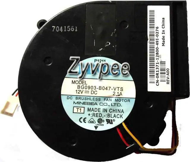 Alt view image 3 of 4 - for DC Blower of NMB 9733 BG0903-B047-VTS with 12V 2.1A 3-Wires