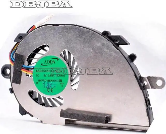 Alt view image 2 of 6 - Fan for AB06505HX050BZ0 5V 0.50A Laptop CPU Cooling Fan