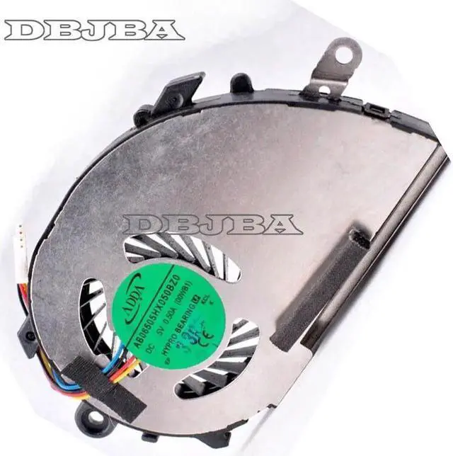 Alt view image 4 of 6 - Fan for AB06505HX050BZ0 5V 0.50A Laptop CPU Cooling Fan