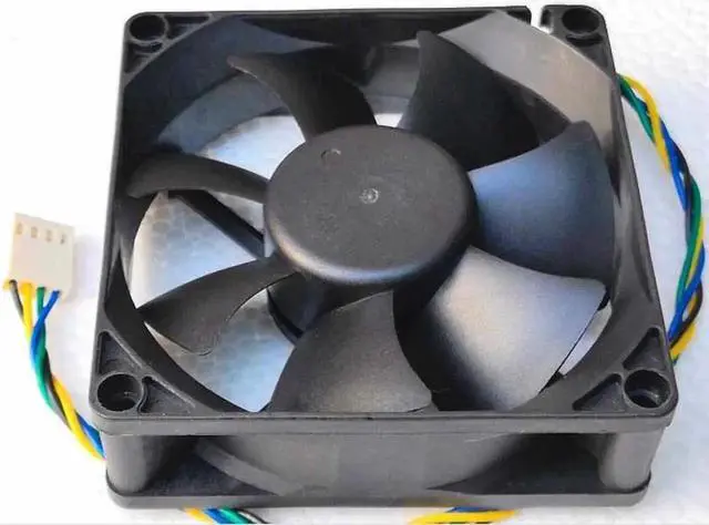 Alt view image 2 of 2 - for  EVERFLOW 8025 R128025SH 12V 0.19A 2800RPM 4 Wires Computer CPU Cooler Fan