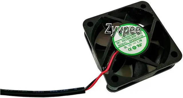 Main image of for YL 50*15mm DFS501512H DC12V 1.5W 2 wires 2 pins cpu fan