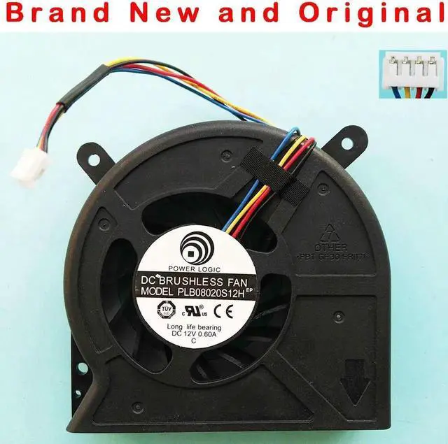 Main image of for NEW ORIGINAL CPU COOLING FAN For MSI WIND TOP AE2050 CPU COOLING FAN COOLER POWER LOGIC PLB08020S12H 12V 0.6A ALL-IN-ONE