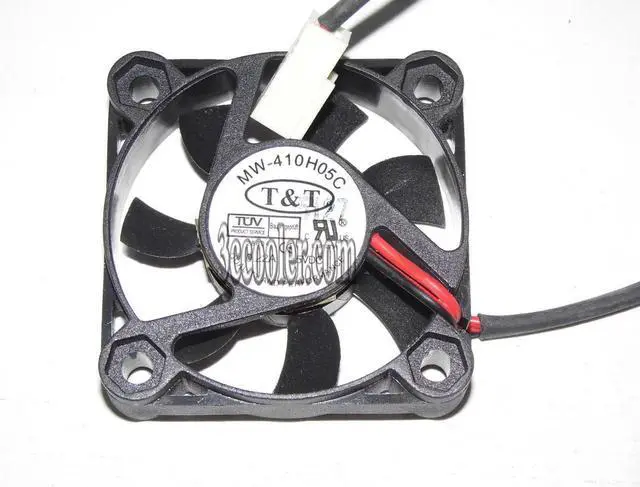 Main image of for T&T 4CM 40*10mm MW-410H05C 5V 0.22A 2 Wires 2 Pins Case Fan cpu cooler notebook laptop fan