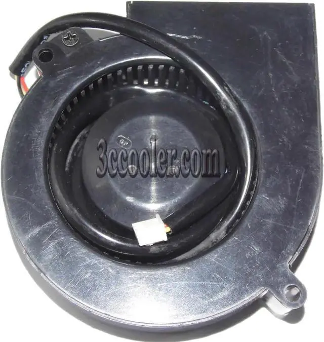 Alt view image 2 of 2 - for YateLoon 97*33mm 10CM D12BM-12 12V 0.3A 3 wires 3 pins blower fan server cpu cooler