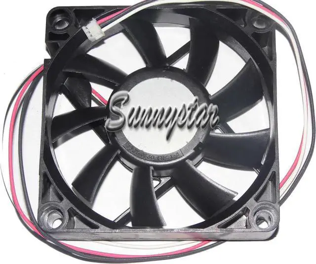 Alt view image 3 of 3 - for DC Square Cooler of NMB 70*15mm 2806KL-04W-B59 with 12V 0.28A 3 wires 3 pins case fan cpu cooler
