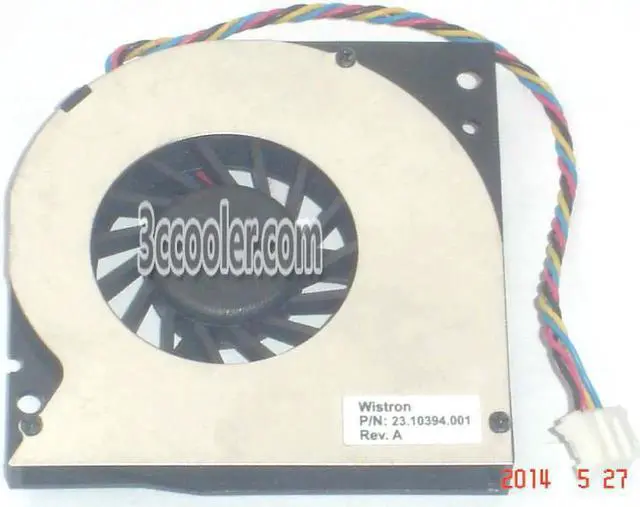 Alt view image 2 of 2 - for AVC BASA5508R5H 5V 0.4A 4 Wires 4 Pins Notebook laptop fan cpu cooler For A4980 IBM