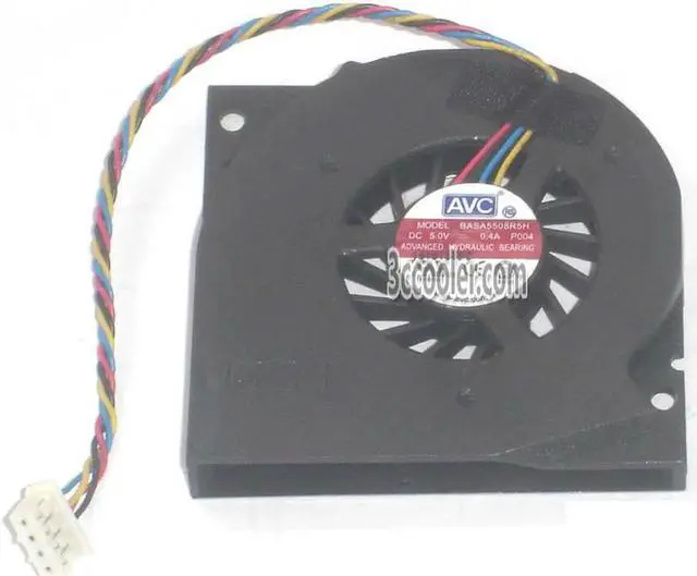 Main image of for AVC BASA5508R5H 5V 0.4A 4 Wires 4 Pins Notebook laptop fan cpu cooler For A4980 IBM