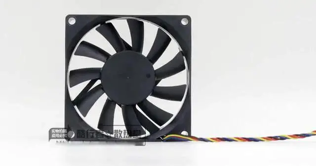 Alt view image 2 of 2 - for PC X8 8015 AX08015B12H CPU Cooler with 2 Ball bearing 12V 0.2A 30 CFM 16dBA 4 Wires