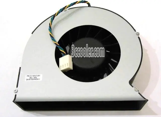 Alt view image 2 of 2 - for AVC BASB1125R2H P003 12V 0.4A P/N:23.10537.001 4 Wires 4 Pin Laptop notebook fan cpu cooler