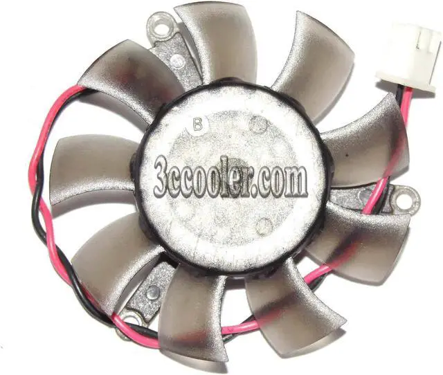 Alt view image 2 of 2 - for MAGIC MGA5012MR-O10 12V 0.1A 2 Wires 2 pins VGA cooling fan video card fan graphics Card cooler
