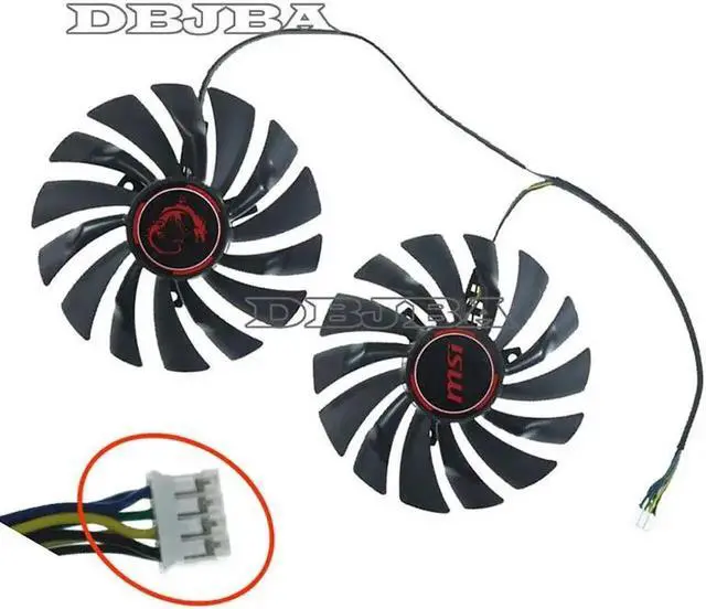 Main image of For PLD10010S12HH GTX980Ti 960 950 R9 380 R9 390 R9 390X Graphics Card Cooling Fan