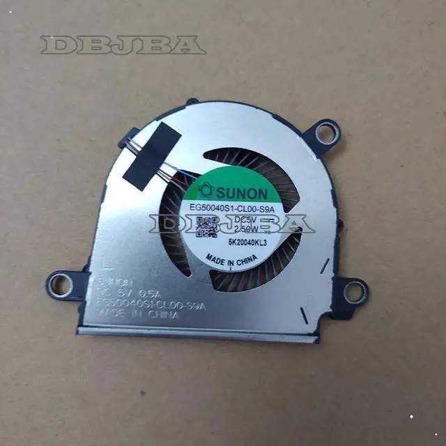 Main image of New Laptop CPU Cooling Fan For EG50040S1-CL00-S9A DC5V 2.25W 5K20040KL3 4PIN