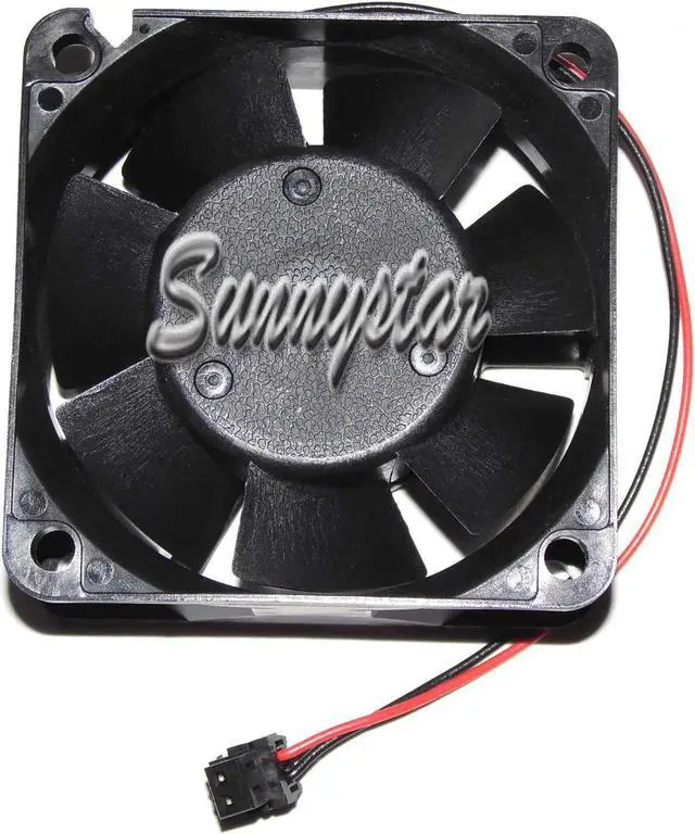 Alt view image 2 of 2 - for DC Square Cooler of NMB 6025 2410ML-05W-B60 24V 0.17A 2-Wires 2 Pins case fan inverter converter fan