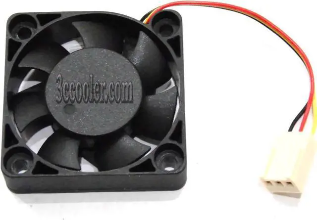 Alt view image 2 of 2 - for EVERCOOL 4CM 40*10mm EC4010LL12EA 12V 0.04A 3 wires 3 pins Case Fan Router Switch Cooler