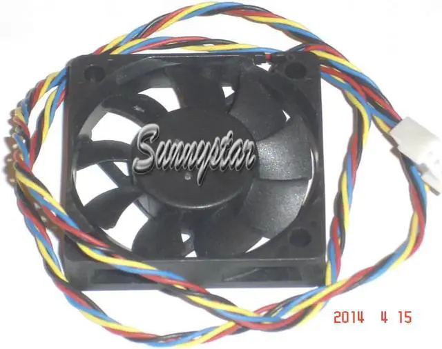 Alt view image 2 of 2 - for Square Cooler of AVC 5010 DASA0510B2H with 12V 0.22A 4-Wires