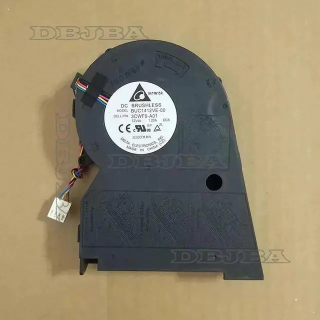 Alt view image 4 of 4 - Cooling Fan for DELL Optiplex 7060 SFF Fan 03CWF9 P/N:3CWF9-A01 BUC1412VE-00 12V 1.2A Fan
