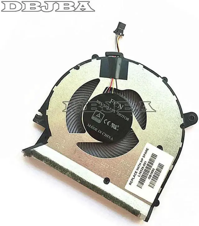 Alt view image 4 of 6 - CPU Fan for HP Envy 13-AH 13-AH000 13-AH100 13-AH200 4PIN L19526-001 Laptop Cooling Fan