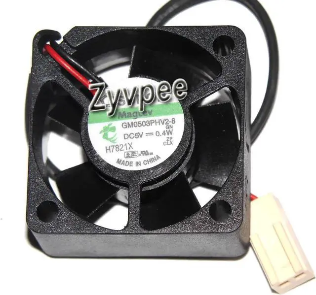 Main image of for DC square Cooler of 3015 SUNON GM0503PHV2-8 with 5V 0.4W 2-Wires