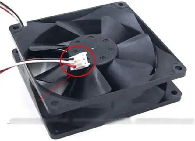 Alt view image 3 of 4 - for NMB 9CM 3610KL-04W-B56 Dual Balls bearing DC Cooler with 12V 0.43A 3 Wires 3Pins Connector