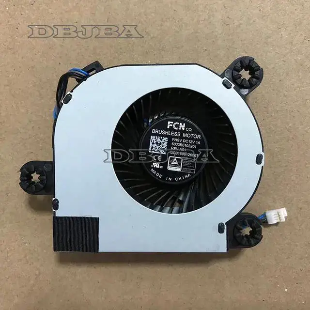 Alt view image 2 of 2 - Laptop CPU Cooling Fan For HP Pavilion AIO 32-b 32-B0254 32-b0000i FNSV DFB150612620T 6033B0103201 0FNSV0000H 12V 1A