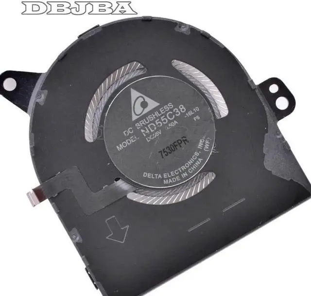 Alt view image 4 of 6 - Fan for Delta ND55C08-16L10 ND55C08-16L10 DC5V 0.5A Laptop CPU Cooling Fan