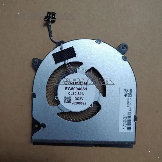 Main image of Laptop CPU Cooling fan For HP MX450 M20333-001 EG50040S1-CL50-S9A 5V 2.50W 4PIN