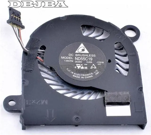 Main image of Fan for Delta ND55C19-17G18 ND55C19-17G18 5V 0.40A Laptop CPU Cooling Fan