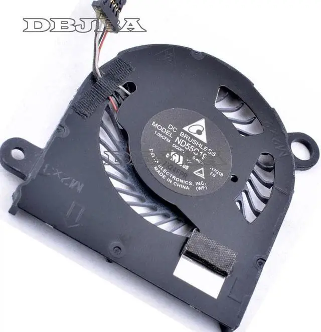Alt view image 5 of 6 - Fan for Delta ND55C19-17G18 ND55C19-17G18 5V 0.40A Laptop CPU Cooling Fan