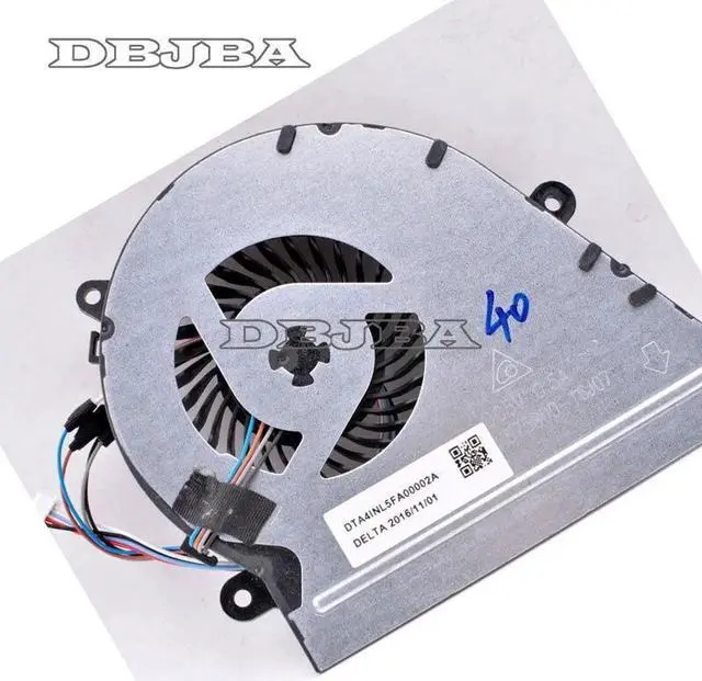 Alt view image 4 of 6 - Fan for HP TPN-Q173 15-ax018tx NS75B00-16J07 NS75B00-16J07 DC5V 0.5A Cooling Fan