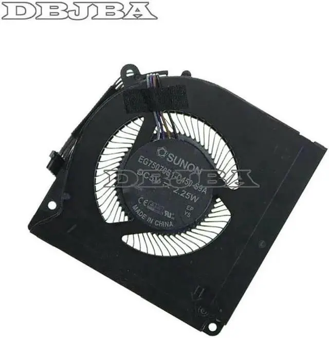 Main image of laptop CPU cooling Fan For SUNON EG75070S1-C450-S9A DC5V 2.25W GE5CN61 4pins