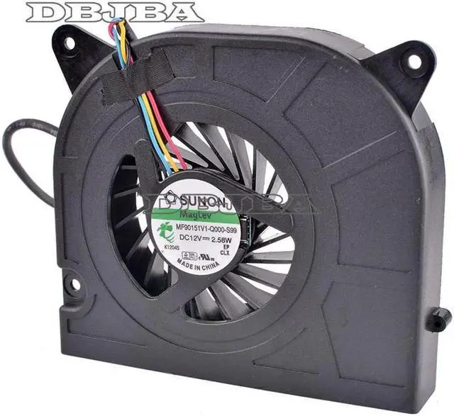 Alt view image 5 of 6 - Fan for MF90151V1-Q000-S99 1323-009X000 12V 2.58W 4-line Turbine Blower Integrated Cooling Fan