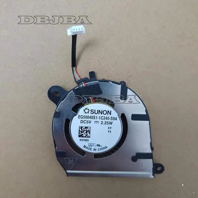 Main image of New Laptop CPU Cooling Fan For EG50040S1-1C240-S9A DC5V 2.25W K0708D 2.25W 4PIN