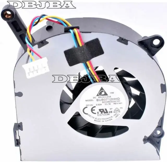 Main image of Fan for BUB0712HHD 6033B0034101 DC12V 0.62A All-in-one Desktop Computer CPU Cooling Fan