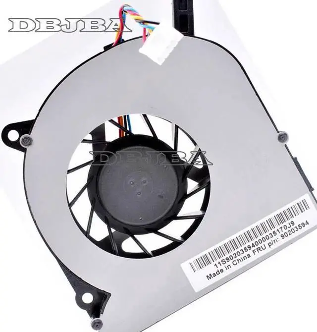 Alt view image 3 of 6 - Fan for BUB0712HHD 6033B0034101 DC12V 0.62A All-in-one Desktop Computer CPU Cooling Fan