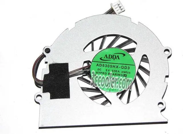 Main image of for ADDA AD5305HX-QD3 CWTL1 5V 0.5A 3 Wires 3 Pins Notebook laptop Fan Blower centrifugal fan