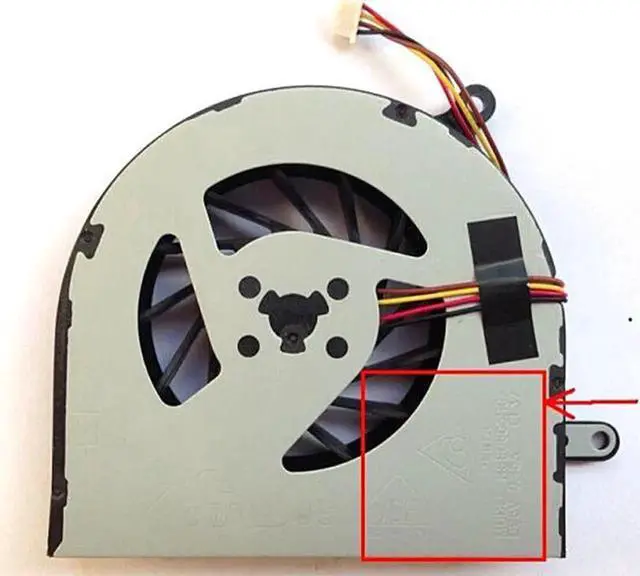 Main image of forDelta DC Cooling fan with 4 Wires 4Pins connector For LENOVO Ideapad G400 G500 G405 G505 G410 G490 G510