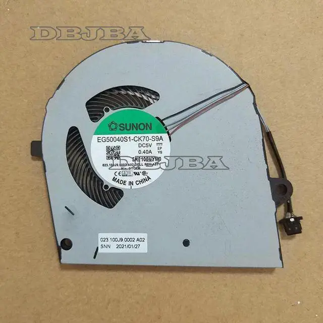 Main image of Laptop CPU Cooling Fan for SUNON EG50040S1-CK70-S9A 0NV6M2 NV6M2 023.100J9.0002 DC5V 0.40A 4PIN