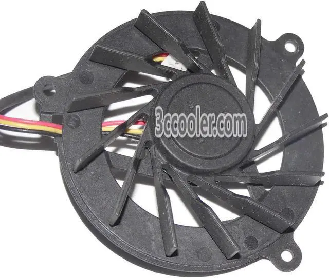 Alt view image 2 of 2 - for Delta KFB0505HHA 7B56 5V 0.36A 3 Wires 3 Pins Notebook Cooler For ASUS Z99 F3 A8J Z99 A8S F8 A3