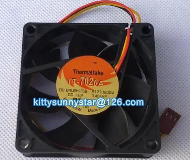 Main image of for Original T&T 7020 R127020DU 12V 0.3A 3Wire TT-7020A 7cm Cooling Fan
